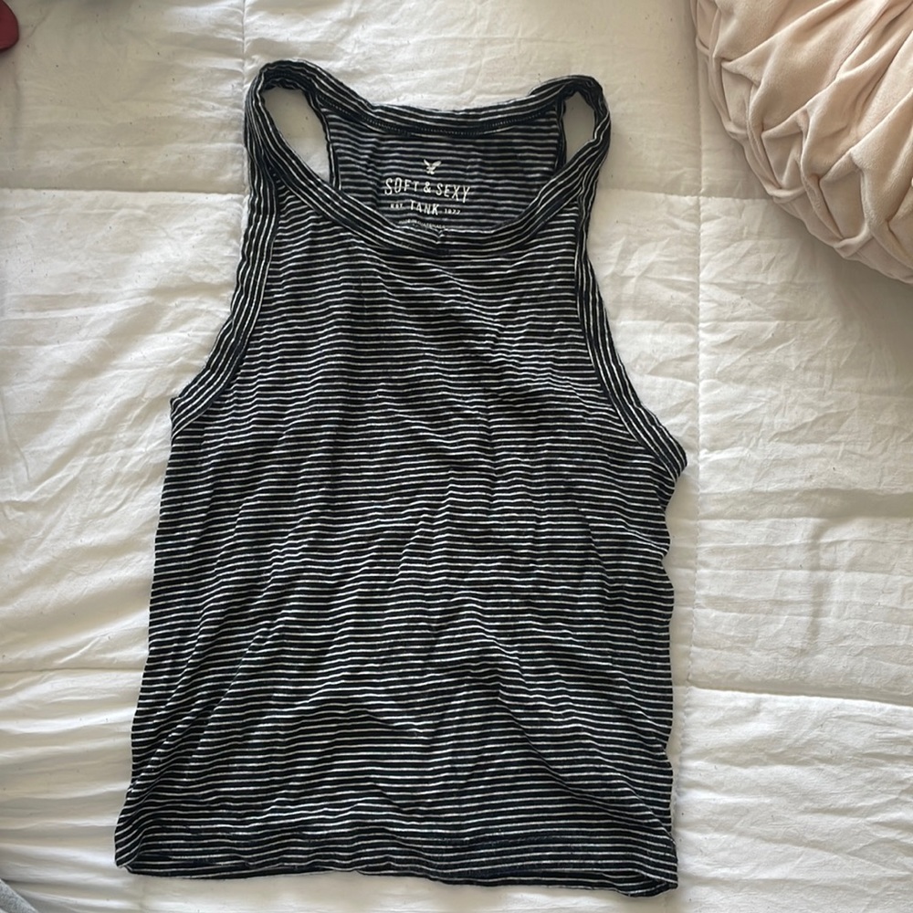AMERICAN EAGLE striped tank top